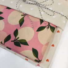 Load image into Gallery viewer, Wholecloth Quilt Kit - Tumbling Pink w/Multi Hearts