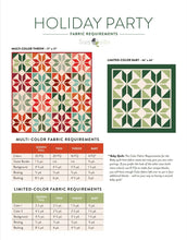 Load image into Gallery viewer, Holiday Party Quilt Kit - Holiday Classics - Peppermint