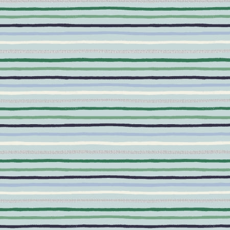 Holiday Classics 2 - Festive Stripe in Mint Metallic