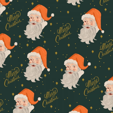 Holiday Classics 2 - Santa in Evergreen Metallic