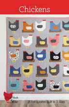 Load image into Gallery viewer, Cluck Cluck Sew - Chickens Quilt Pattern
