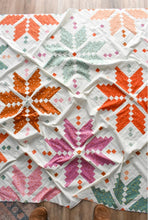 Load image into Gallery viewer, Knitted Star Throw Size Quilt Kit - No Pattern