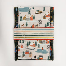 Load image into Gallery viewer, Wholecloth Quilt Kit - Holiday Village in Cream

