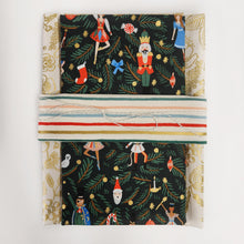 Load image into Gallery viewer, Wholecloth Quilt Kit - Nutcracker Evergreen
