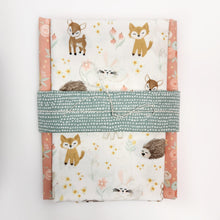 Load image into Gallery viewer, Wholecloth Quilt Kit - Baby Animals w/Coral Floral
