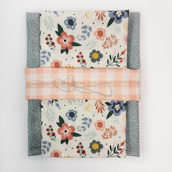 Wholecloth Quilt Kit - Create Floral w/Green