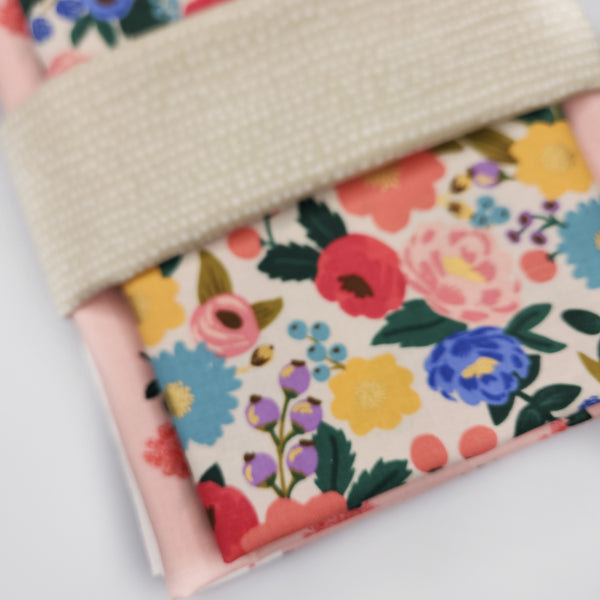 Wholecloth Quilt Kit - Vintage Blossom Pink