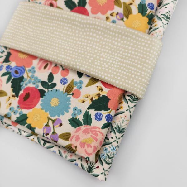 Wholecloth Quilt Kit - Vintage Blossom Cream