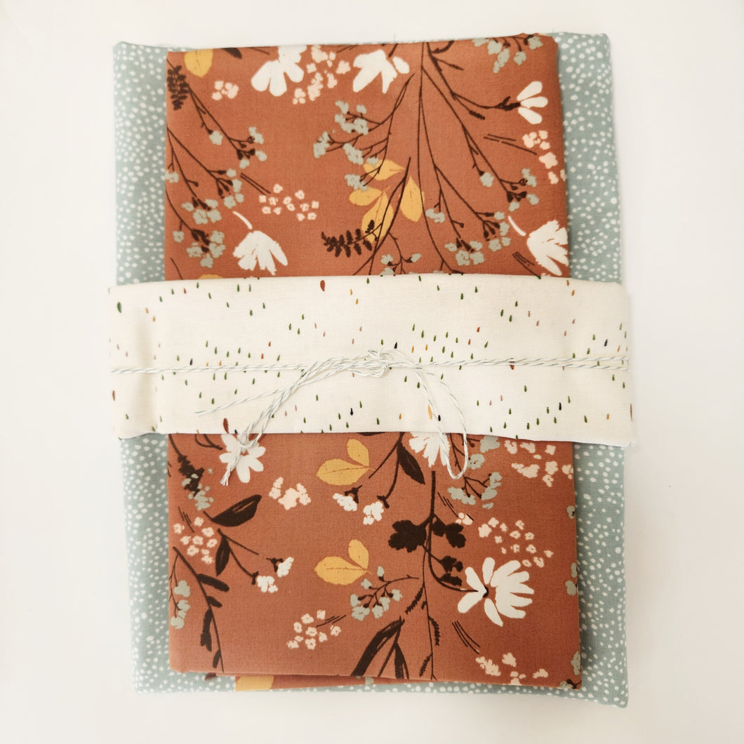 Wholecloth Quilt Kit - Nature Walk w/Mint