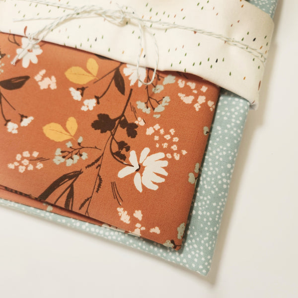 Wholecloth Quilt Kit - Nature Walk w/Mint