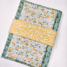 Load image into Gallery viewer, Wholecloth Quilt Kit - Rosa Yellow w/Green
