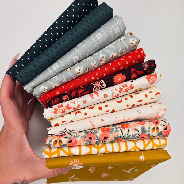 Cranberry Spice Fat Quarter Bundle