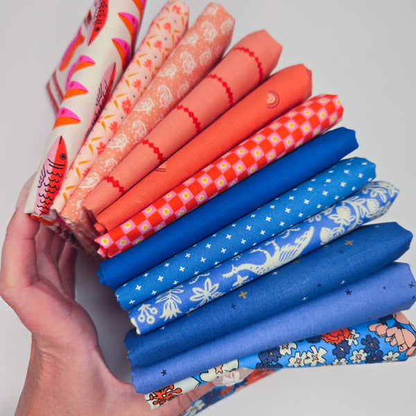 Tangerine Tide Fat Quarter Bundle