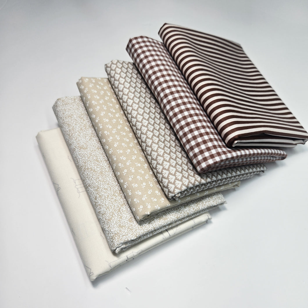 Color Story - Mocha Fat Quarter Bundle