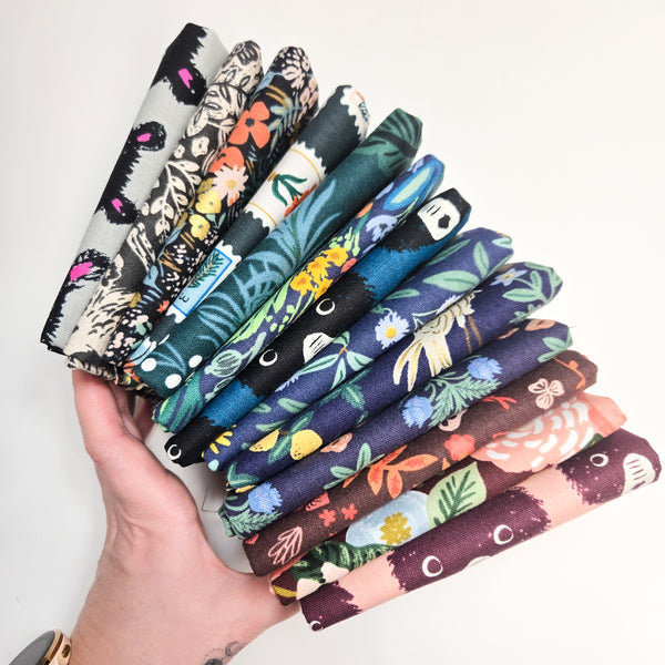 Dark Canvas Fat Quarter Bundle