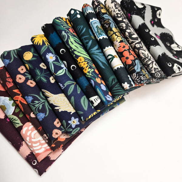 Dark Canvas Fat Quarter Bundle