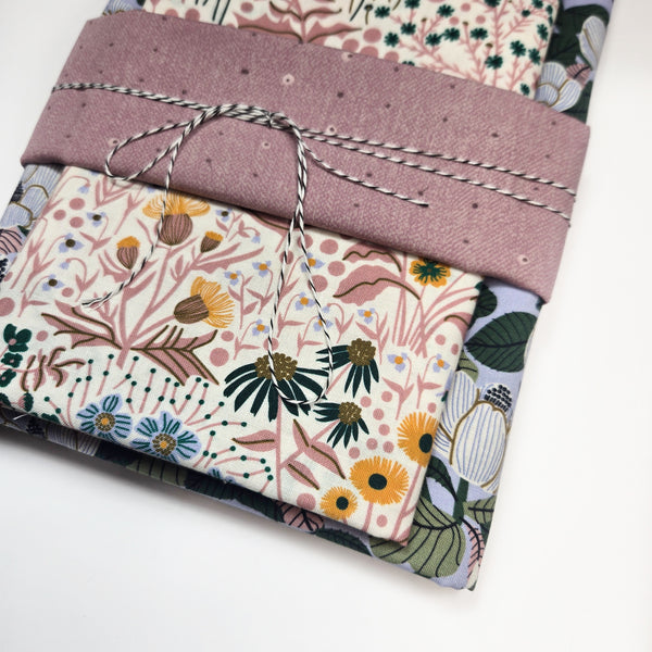 Wholecloth Quilt Kit - Wildflowers w/Lotus