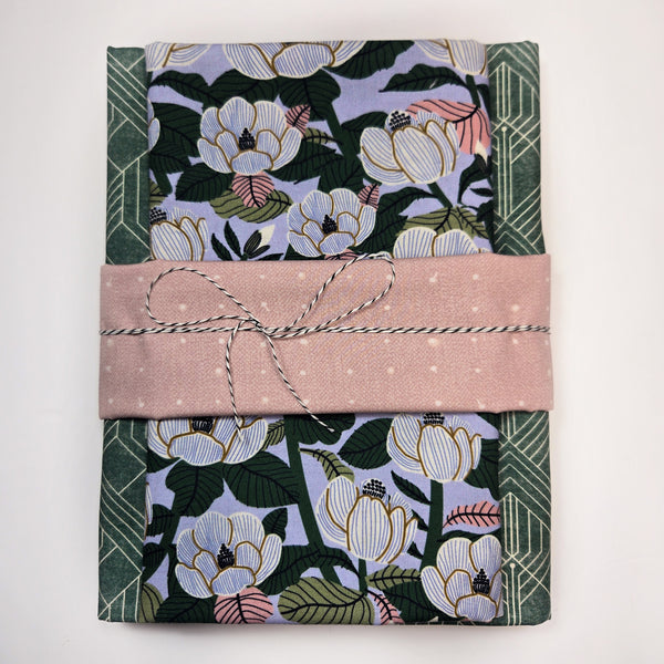 Wholecloth Quilt Kit - Lotus w/Green