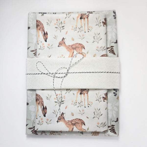 Wholecloth Quilt Kit - Fawn w/Ferns