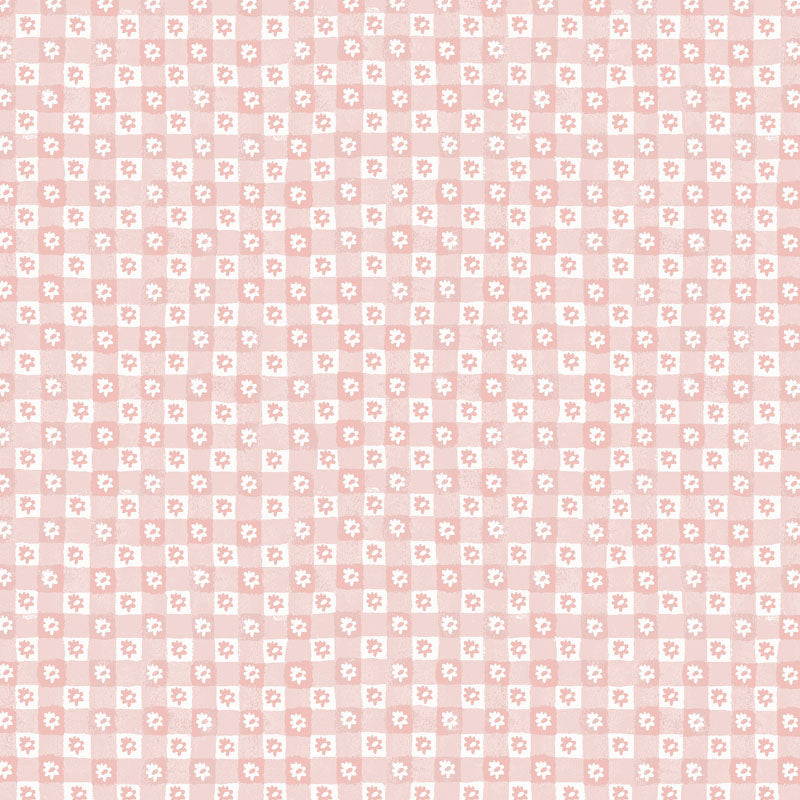 Easter - Daisy Gingham in Blush