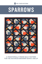 Load image into Gallery viewer, Pen &amp; Paper Patterns - Sparrows Quilt Pattern
