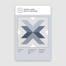 Load image into Gallery viewer, The Blanket Statement - Cross Lake Quilt Pattern
