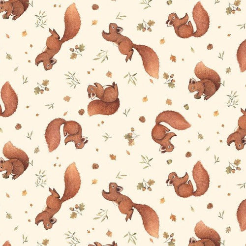 Little Fawn & Friends - Cream Squirrel