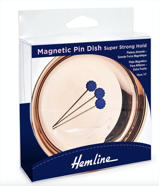 Hemline Rose Gold Magnetic Pin Dish