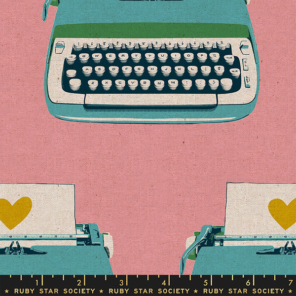 Darlings 2 - Canvas Typewriters in Merry Unbleached