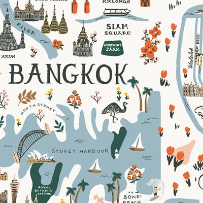 Bon Voyage - City Guide in White