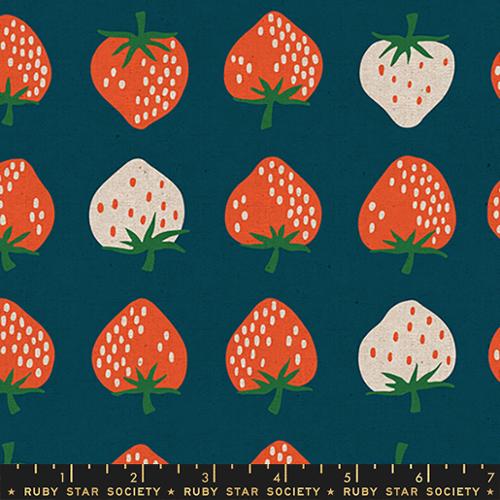 Strawberry & Friends - Canvas Strawberry in Blue Raspberry