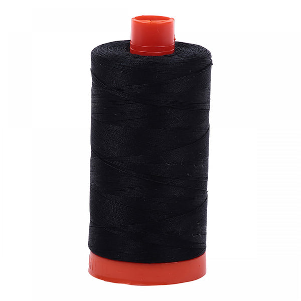 Aurifil 50wt - Black