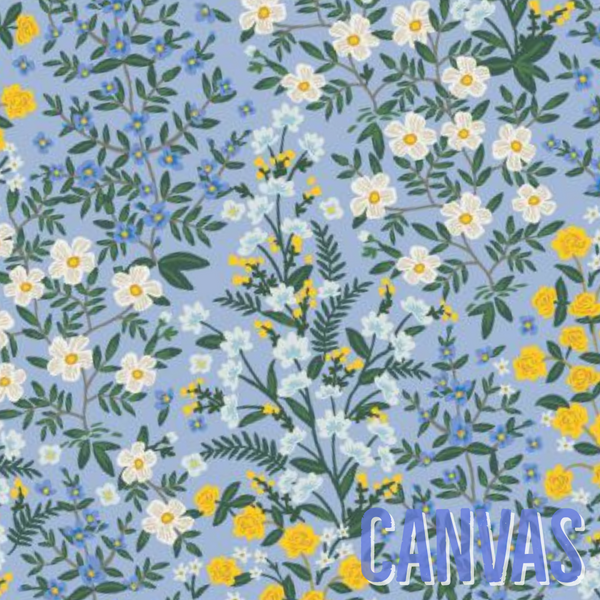 Camont - Canvas Wildwood Garden Blue