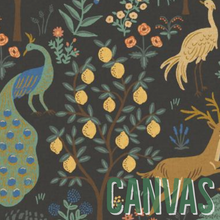 Load image into Gallery viewer, Camont - Canvas Menagerie Black Unbleached Metallic 
