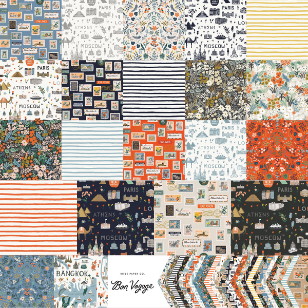 Bon Voyage Fat Quarter Bundle