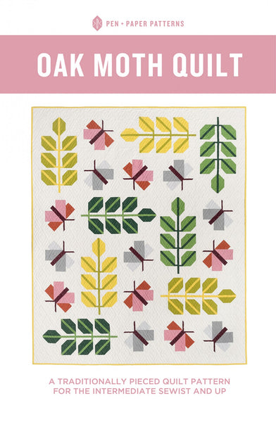Pen & Paper Patterns - Oak Moth Quilt Pattern