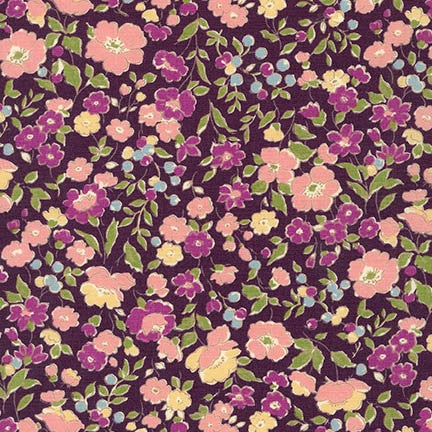 Sevenberry Petite Garden - Large Floral Purple