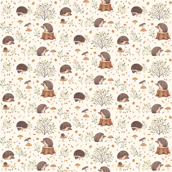 Little Forest - Cream Hedgehogs