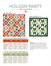 Load image into Gallery viewer, Holiday Party Quilt Kit - Holiday Classics - Icy
