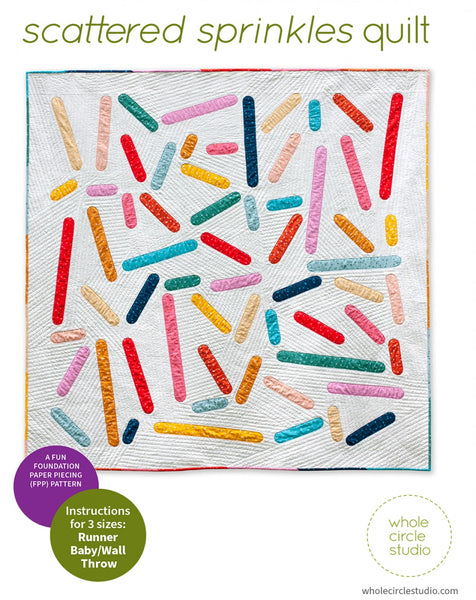 Whole Circle Studio - Scattered Sprinkles Quilt Pattern