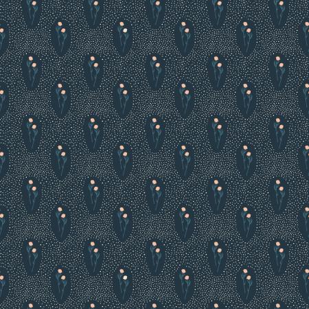 Summer Folk - Foliage Indigo 